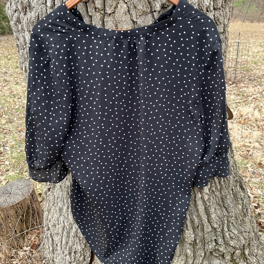 ⭐️41 Hawthorn Polka Dot Blouse in size L - Picture 4 of 4